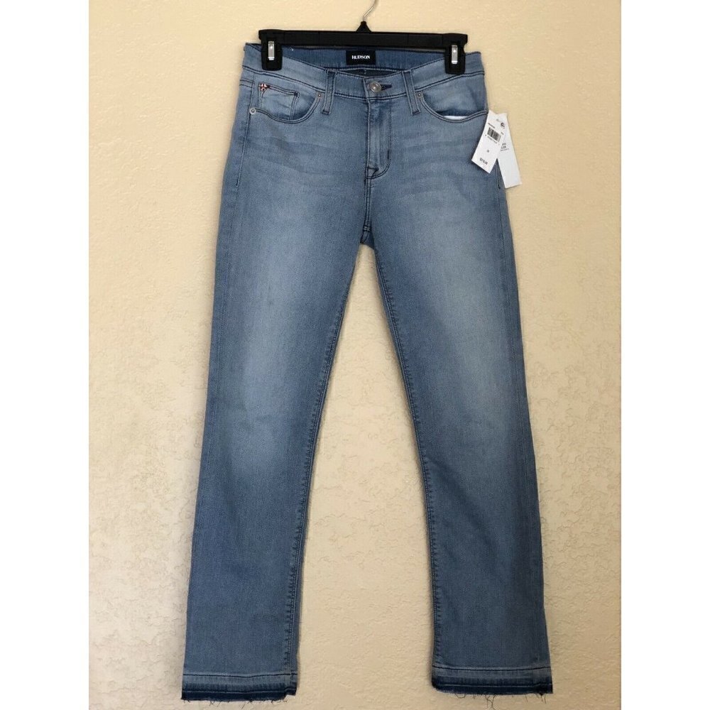 HUDSON Women Tilda Cropped Cigarette Jeans Size 26 - Picture 5 of 12